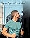 SHOKZ New OpenRun Pro 2- Bone Conduction Headphones, Open-Ear Bluetooth Wireless Sport Earphones for Running, Workouts - Sweat Resistant, Secure Comfortable Fit -Deep Bass, Smart Mic, Reflective Strip