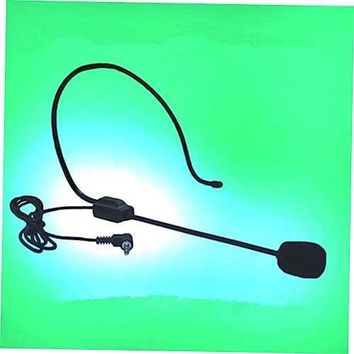 Microfone De Ouvido Headband De Fones De Ouvido Microfone Alto-falante Amplificador De Voz Com Fio T