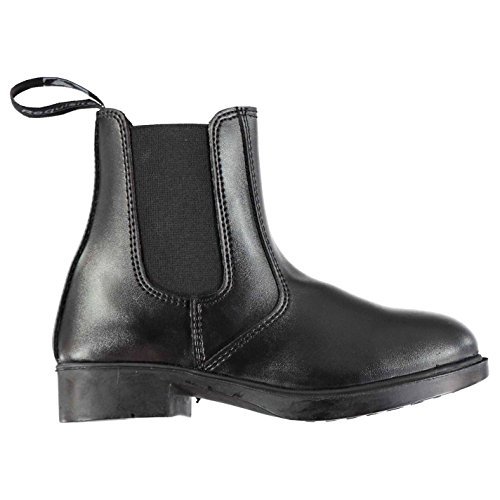 Requisite - Requisite Kids Aspen Boots Boys Horse Riding Shoes Country Walking Footwear Black UK 2