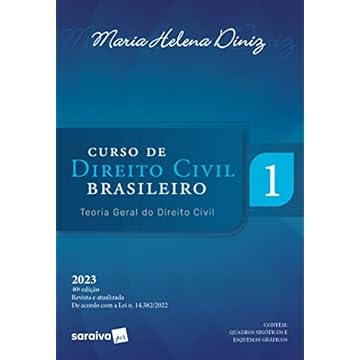 Capa do livro Curso de Direito Civil Brasileiro - Teoria Geral do Direito Civil - Vol.1 - 40ª edição 2023
