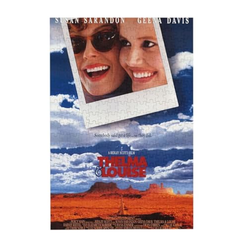 e}&C[YThelma & Louise f|X^[ ؐ pY 300pcs y mߋ WO\[pY    Ǐ av[g q l 38×26cm