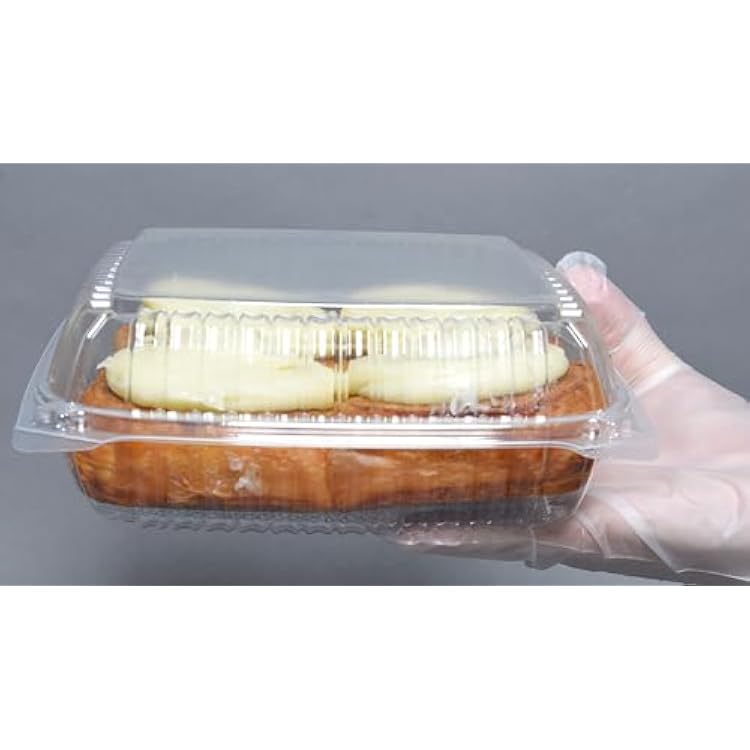 Daxwell 8 x 8 x 3 Inch Hinged Clamshell Plastic Singapore | Ubuy