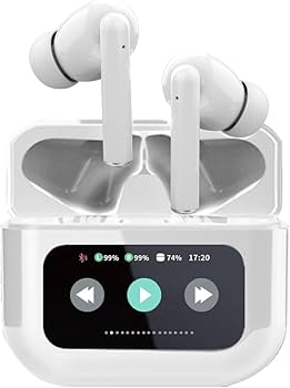 Amazon.co.jp: Bluetooth5.4 イヤホン タッチディスプレイ付き