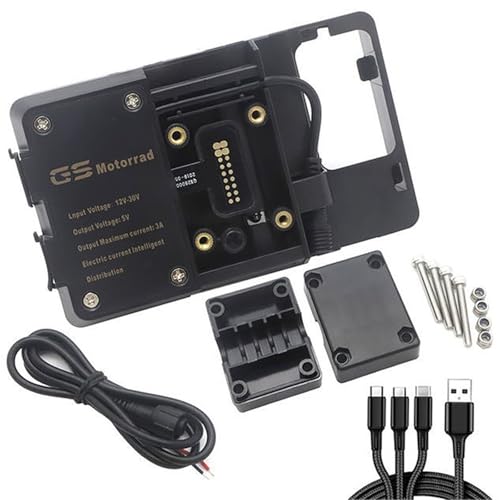 Kit support plaque GPS avec USB pour Yamaha Tenere 700 2019-2026