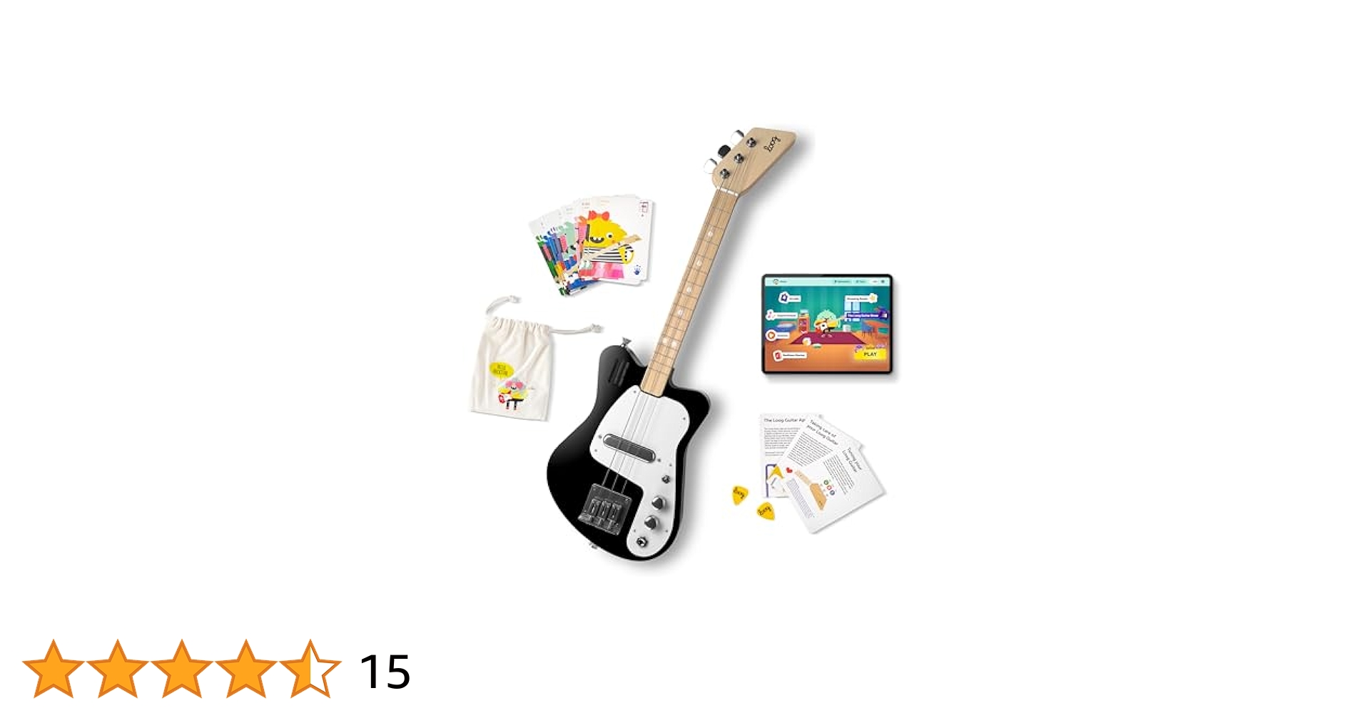 Loog Mini Electric ルーグ　エレキギター　　アンプ内蔵　ミニ Amazon | ルーグ・ミニ＜アンプ内蔵型エレクトリック