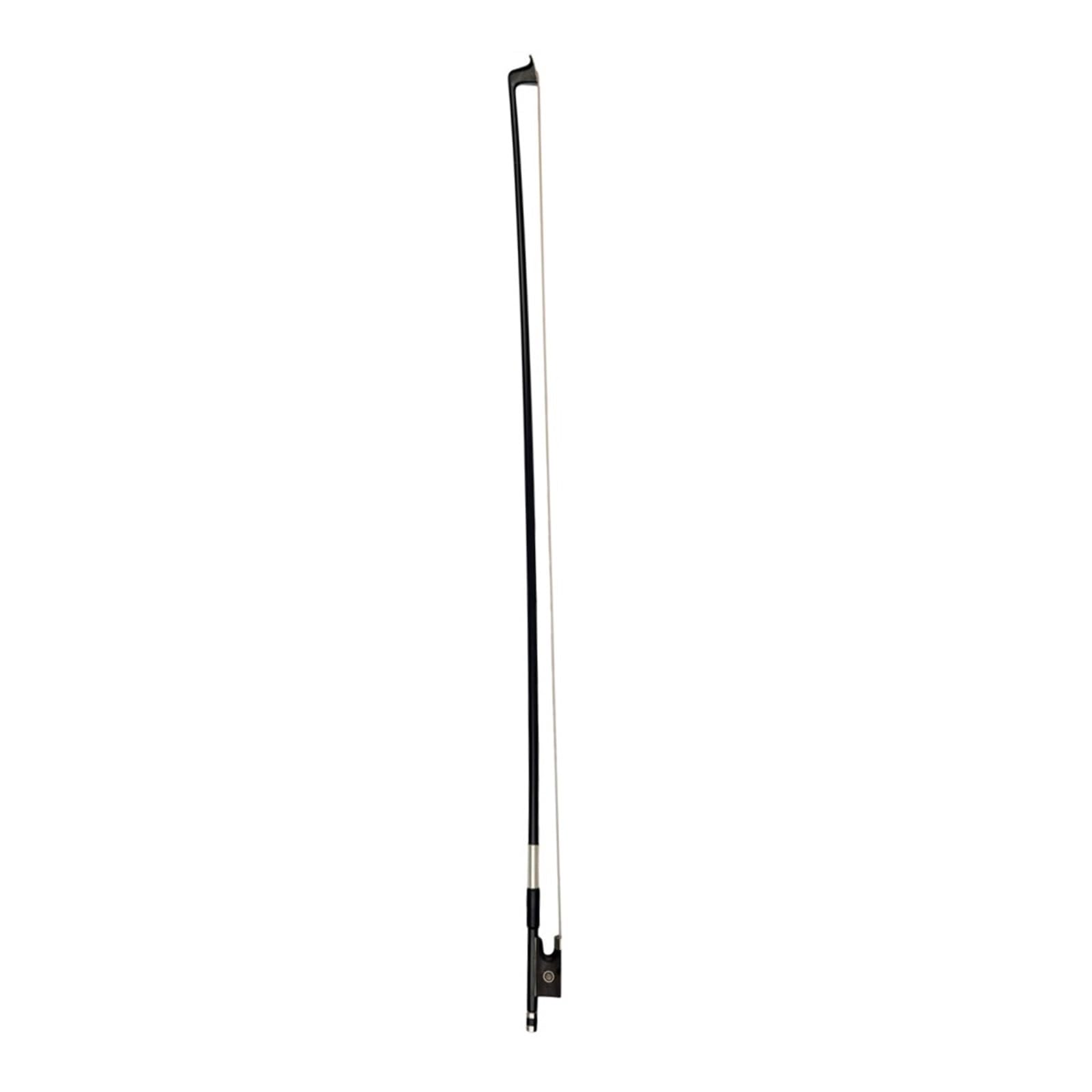 Arcos De Violín Para Principiantes Arco De Violín Profesional Fibra Carbono Negro(1-2)