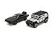 Produktbild Jada Toys - Fast and Furious Autos (2er-Set) - Dom`s Dodge Charger R/T 1970 & Tej`s Jeep Wrangler aus Fast & Furious 7-2 Legacy Series Modellautos zum Öffnen, 1:32, 19cm, ab 8 Jahre, Wave 2, Set 2