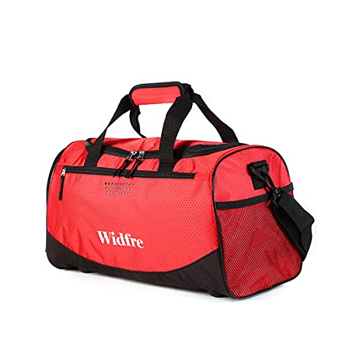 Widfre Sports Gym Bags Duffle Bag for Travel, Daily Use, TPU Waterproof Pocket, Shoes Compartment, Women and Men