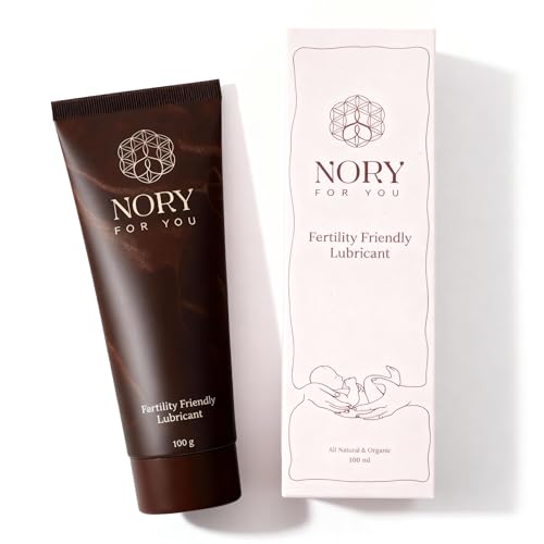 Image of Nory India's First Fertility Friendly Personal Water Based Lube (100gm) Organic, Non-Staining Aloe Vera Lubricant Gel for Privacy, Natural Luber for Men & Women