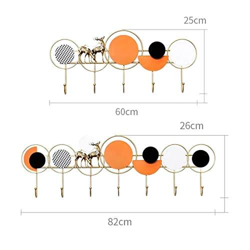 Porte-manteau mural petit format pour ranger les vêtements sans percer le mur - 3