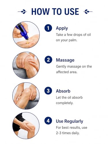 Image of Devkund Pain Relief Oil for Knee, Back and Joint Pain, 60 ml