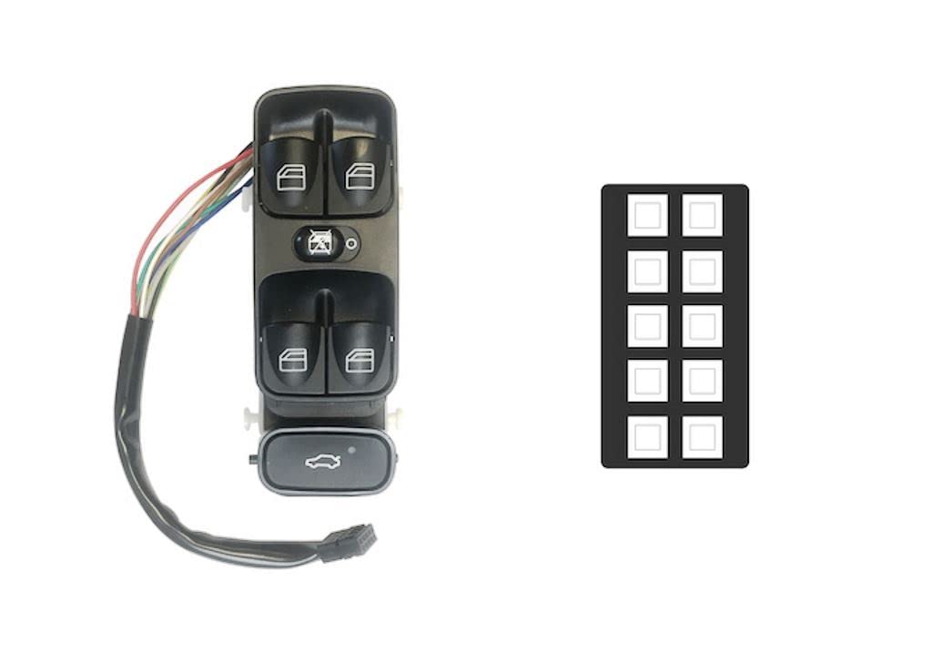 Pulsantiera Alzacristalli Per Mercedes Classe C W203 - Ricambio Originale A2038210679 - Foto 12