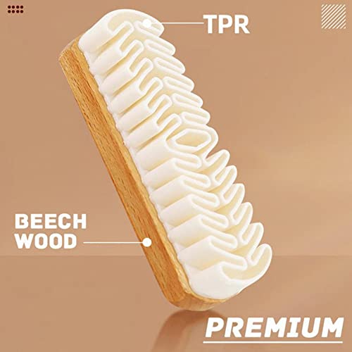Pincel Crepe - Escova de Limpeza Crepe Nubuck - Pincéis de crepe para sapatos, móveis, botas, bolsas