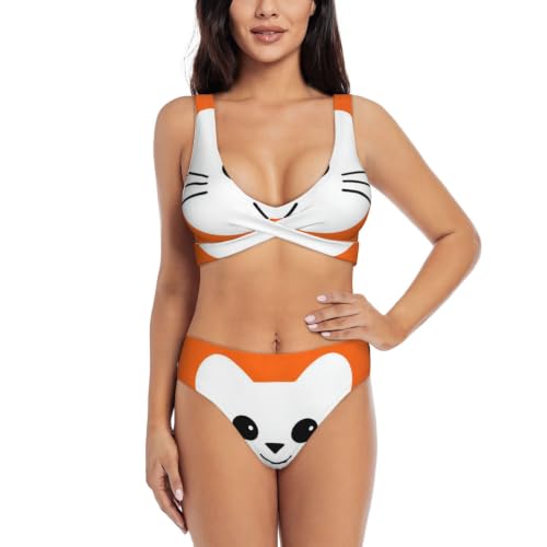 Maillot de bain push-up avec coussinets amovibles et triangle réglable