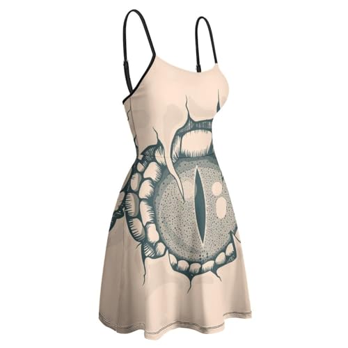 Cami dress grise pour femme style décontracté et fluide - 4