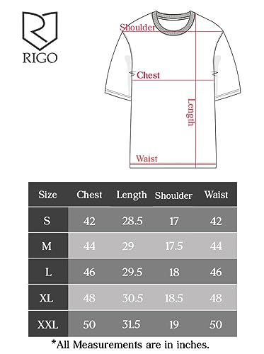 Image of Rigo Back Printed Half Sleeves Round Neck Oversized T-Shirt for Men | Drop Shoulder T-Shirt for Men | Loose Baggy Fit T-Shirt for Men