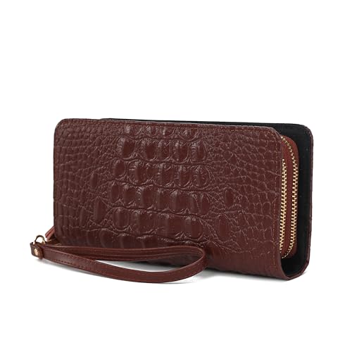 Image of MKF Collection Wristlet Wallet for Women, Small Credit Card Holder with Zipper Coin Pocket Wallet Purse Handbag By Mia K
