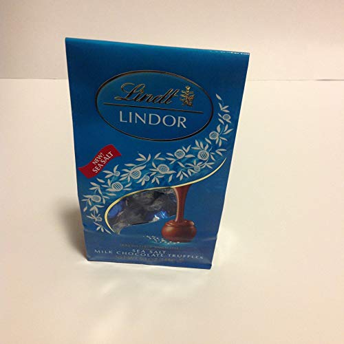 Image of Lindt Lindor Milk Chocolate Truffles Sea Salt 5.1oz(144g)