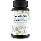 Solomons Tonic - Our Best Mens Blood Flow Supplement - Good Blood Flow Support - Male Blood Flow Capsules - Max Blood Flow Pills - Blood Circulation Supplements for Men - Male Blood Circulation Pills