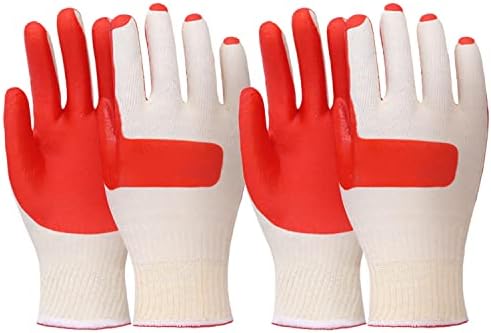 Leather Gardening Gloves for with Grip,Ultra-lite PU Coated Polyurethane Working Gloves for Men Women,2 Pairs Working Gloves, Best Garden Gifts & Tools for Gardener