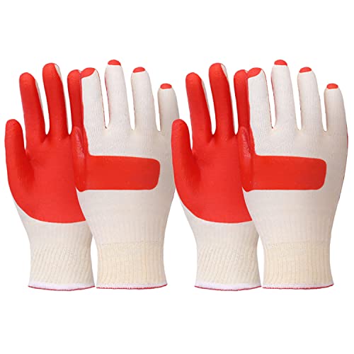Leather Gardening Gloves For With Grip,Ultra-Lite Pu Coated Polyurethane Working Gloves For Men Women,2 Pairs Working Gloves, Best Garden Gifts & Tools For Gardener #TOP2