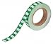 Arrow Tape, White/Green, 1 In. W