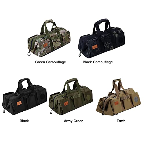 Kiboule Bolsa de ferramentas ao ar livre portátil resistente à água bolsa de ferramentas de acampame