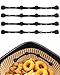 Magnete f&uuml;r Airfryer Backpapier, 4 St&uuml;ck Silikon Magnete Airfryer Zubeh&ouml;r Verhindern Backpapier von Abdeckung Lebensmitteln, Hei&szlig;luftfritteuse Zubeh&ouml;r f&uuml;r Ninja,Philips,Cosori