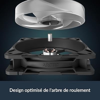 ARCTIC P12 Pro Reverse A-RGB 3 Pack 120 مم مروحة متميزة مع تدفق هواء عكسي، مروحة PWM مع مقسم كابل Y، 500-3000 دورة في الدقيقة، 0 دورة في الدقيقة <5% PWM، 5 فولت RGB رقمي، محمل هيدروديناميكي، 4 سنون - أسود