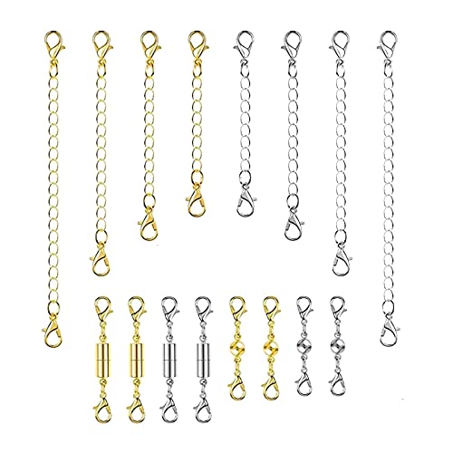 sdfs Extensor de collar, cadena de acero inoxidable Cover