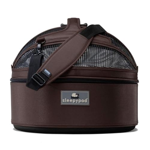 Sleepypod Medium Mobile Pet Bed, Dark Chocolate