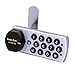 Combi-Cam E, 7910-K10, Electronic Cabinet Lock, Black Finish