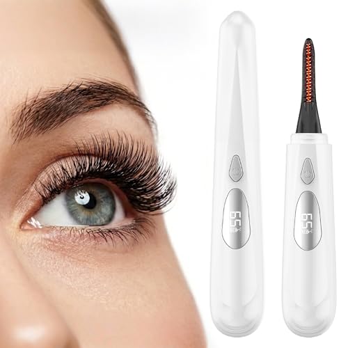 Recourbe-cils chauffant blanc, le cadeau parfait pour filles et femmes