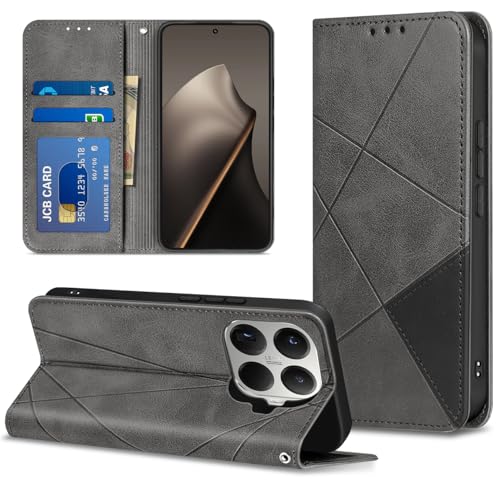TAICHUANGJI Xiaomi 15T Pro �p�� �P�[�X �蒠�^ �V���I�~ 15t Pro �X�}�z�P�[�X �J�[�h���[ ���z�^ �ϏՌ� �J�o�[ �J�[�h�z���_�[ ���J�� �X�^���h�@�\ ���掋���ɕ֗� ����PU���U�[ �X�}�[�g�t�H���P�[�X �t���b�v �X