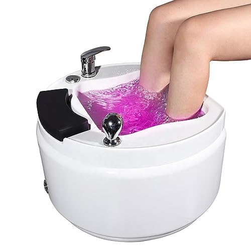 Spa de pies con masaje y lámpara colorida miniatura 1
