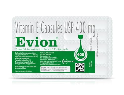 Image of Evion 400mg Capsule 10'S x 6