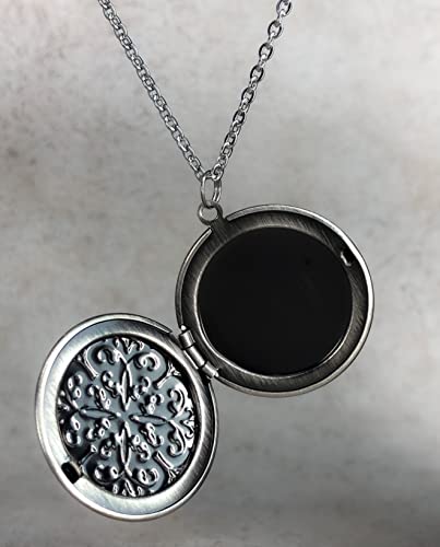 Collier médaillon argent antique avec service photo le cadeau idéal - 3
