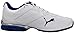 PUMA Men's Tazon 6 FM Shoes, White/Blue/Silver, 10 M