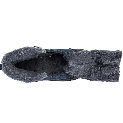 Azooken Men's Winter Boots | Colombian Waterproof Work Booties | Faux Fur Thermal Fashion | Winter Walking Rubber Soled Men's Boots4