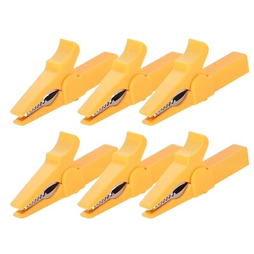 Clip Crocodile Clamp Clips Multimeter Pen Cable Probes Battery Test Electrical Testing Accessories