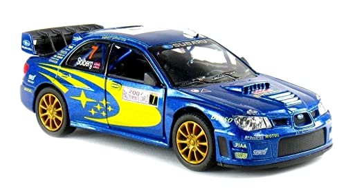Modelo Subaru Impreza WRC 2007 1:36 Die Cast Metal miniatura 1