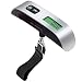 FEE-ZC Kitchen Home Báscula de Bolsillo multifunción 50Kg/10G Mini báscula Colgante portátil Básculas Digitales electrónicas para Verduras Carnes Maleta de Viaje Pesaje de Equipaje Pantalla LCD