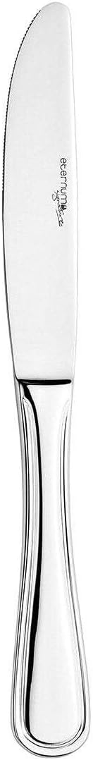 Flatware Anser 8.5" Silver Stainless Steel Dessert Knife Mono 18/10 (Set of 12)