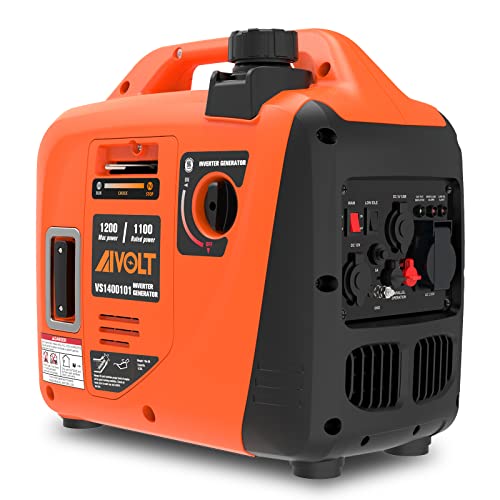 AIVOLT 1200W Petrol Inverter Generator 4 Stroke...