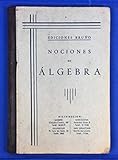nociones de algebra cantidad  Nociones de Álgebra