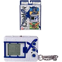 Digimon Digivice 20 Aniversario X - Color Blanco y Azul