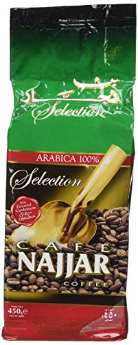 Cafe Najjar Classic with Cardamom Turkish-style ground coffee 450g (1 lbs) (Lebanon) Pack of 10