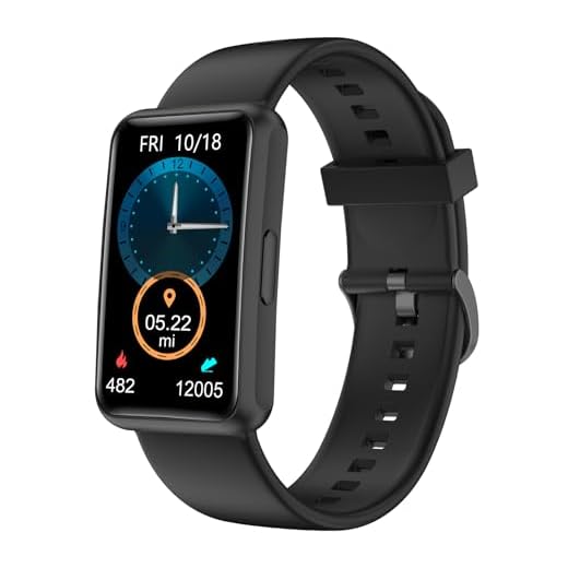 HUAKUA Montre Podometre Marche Bracelet Non Connectée Simple 1.47 Pouces Etanche IP68 pour Femme Homme Enfant Trackers d'Activité Sport Course à Pied Marche KM Calories Sommeil Chronometre Minuteur
