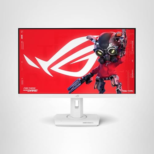 undefined ASUS ROG Strix 27” 1440P USB-C HDR Gaming Monitor (XG27ACG-W) - White, QHD, 180Hz, 1ms, Fast IPS, DCI-P3 95%, Extreme Low Motion Blur Sync, G-Sync Compatible, Tripod Socket, AI Gaming, 3yr Warranty の商品画像 16