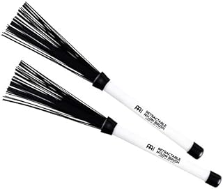 Meinl Percussion Nylon Cajon Brushes, Retractable Pair — Made in The U.S.A — Create Sweeping Effects and Grooves (CB2)